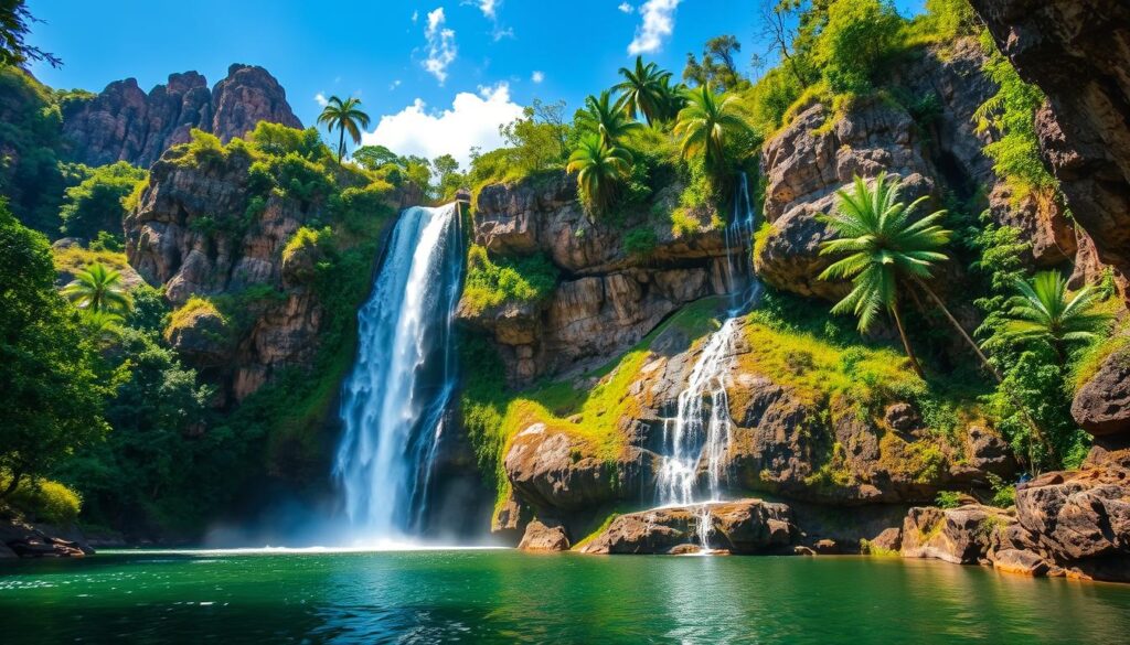 Cachoeira da Pancada Grande na Chapada Diamantina