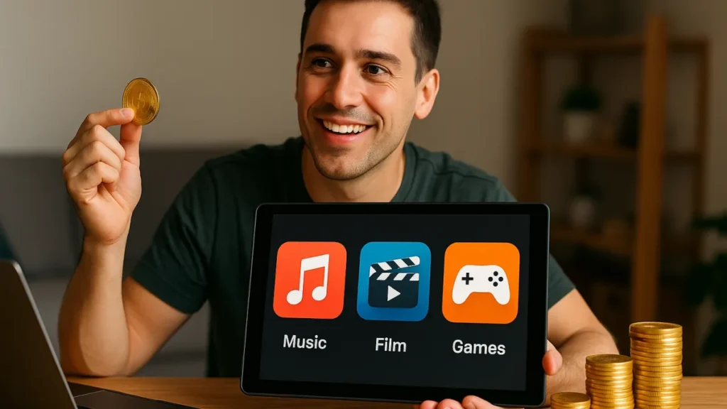 Como aproveitar o boom do entretenimento para lucrar com revenda digital Como aproveitar o boom do entretenimento para lucrar com revenda digital