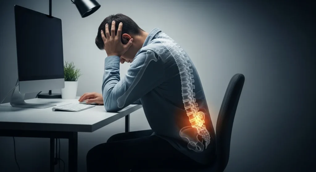 Postura ruim dá hérnia de disco? Mitos e verdades Postura ruim dá hérnia de disco